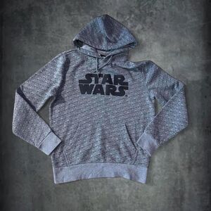 Star-wars Men's Grey Hoodie